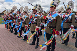 Efektowna parada z widowiskowym pokazem musztry