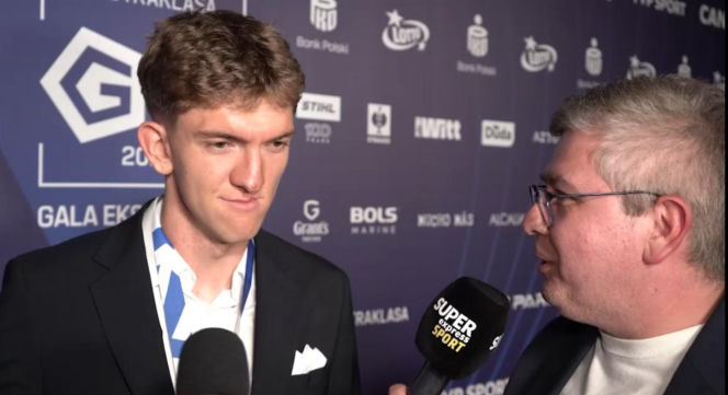 Wojciech Mońka zapytany o możliwość odejścia z Lecha Poznań. Rozbrajająca odpowiedź gwiazdy mistrza Polski [WIDEO]