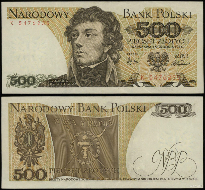 Banknoty przed 1995 rokiem 