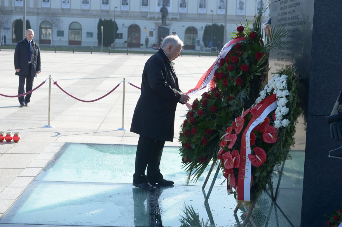  Jarosław Kaczyński w 10. rocznicę katastrofy smoleńskiej 