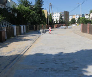 Budowa ulicy Homarowej na Osowej Górze na finiszu