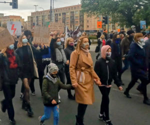 Protest kobiet w Szczecinie - 28.10.2020