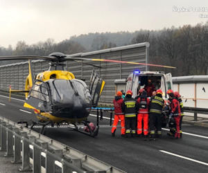 Wypadek na S52