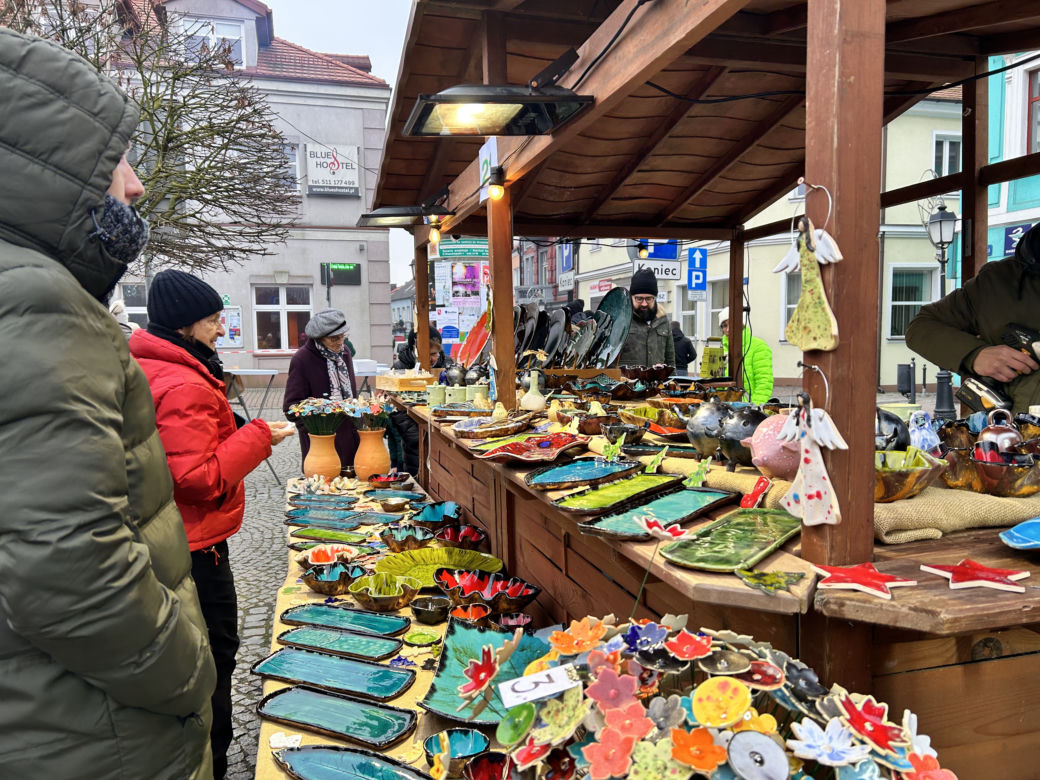 Jarmark świąteczny w Koninie