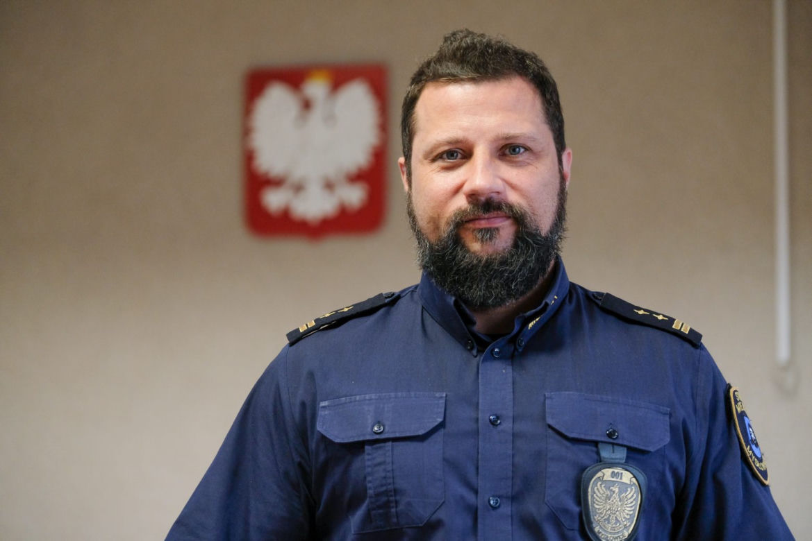 Pies w straży miejskiej