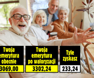 Waloryzacja emerytur - zobacz, ile zyskasz!