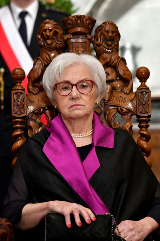 Danuta Wałęsa jak królowa