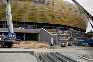 Odwodnienia na stadionie PGE Arena