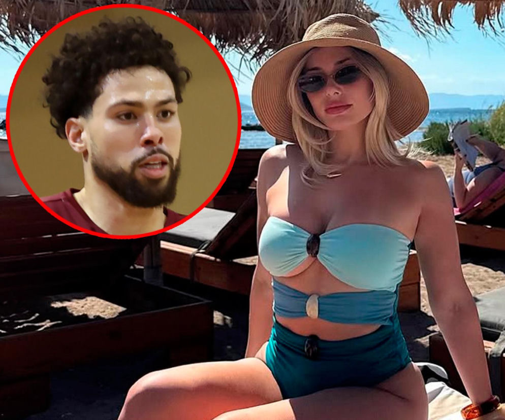 Ellie Brown na plaży. Obok na miniaturze Devon Daniels IV. O partnerce koszykarza Legii przeczytasz na SE.