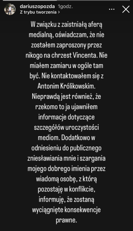 Awantura Opozdy z Królikowskim. Aktorka ma już dość!