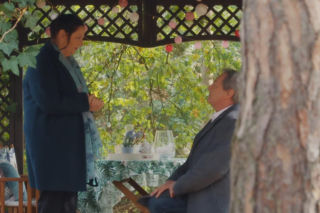 M jak miłość odc. 1918. Łukasz (Zbigniew Borek), Krysia (Hanna Mikuć)