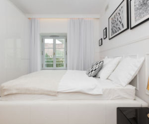 Nowoczesna aranżacja wnętrza: apartament w starych murach