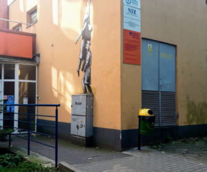 Tajemniczy mural w centrum Szczecina