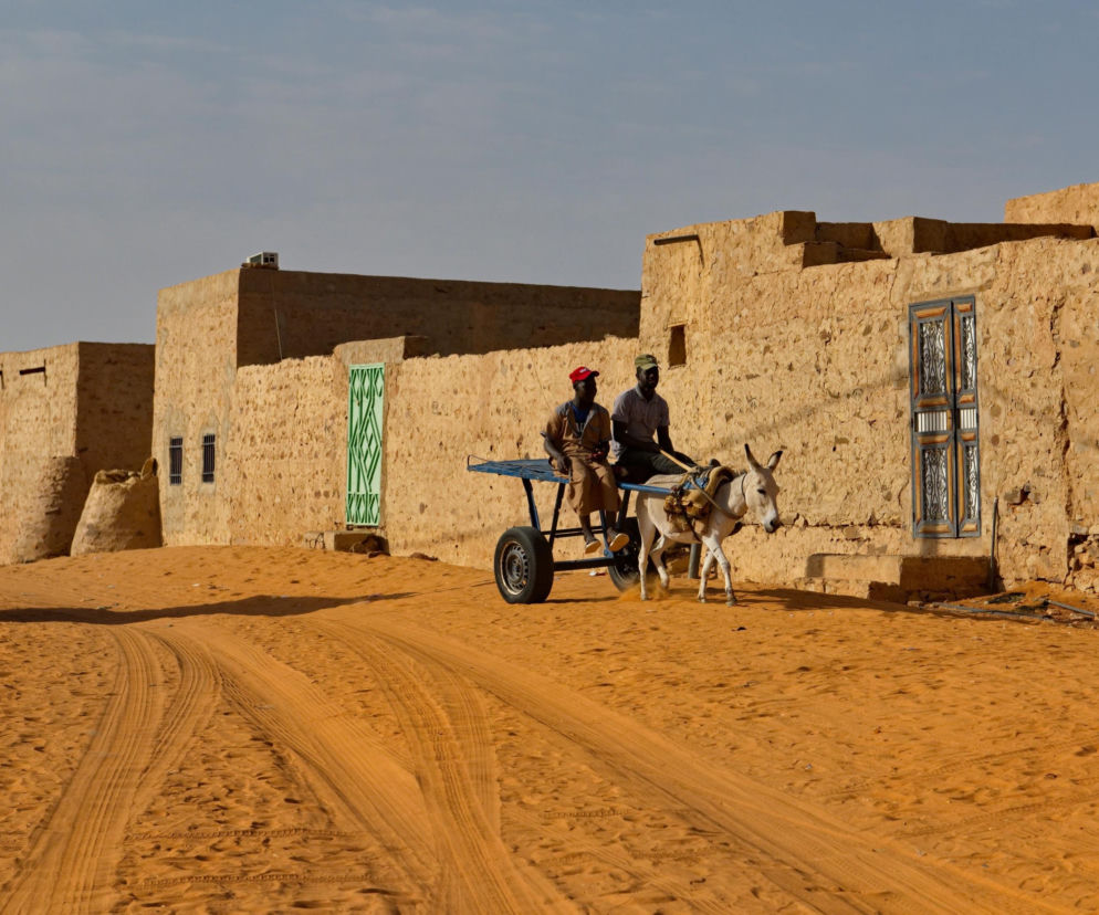 To miasto pochłania pustynia