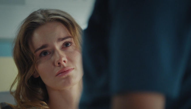 M jak miłość odc. 1907. Franka (Dominika Kachlik), Paweł (Rafał Mroczek)