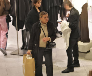 Małgorzata Ostrowska-Królikowska na zakupach