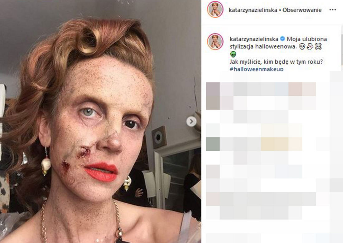 Jak przebrali się na  halloween