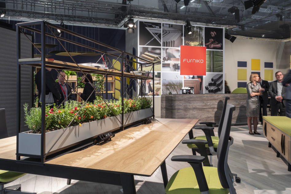 Orgatec 2018 – przestrzeń Agile Working według Furniko
