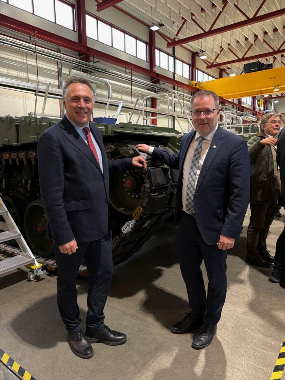 Norwegia uruchamia produkcję czołgów Leopard 2A8. W Levanger powstał nowy zakład KNDS i RITEK