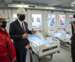 PKN ORLEN buduje szpital tymczasowy w Płocku. Będzie gotowy do końca miesiąca