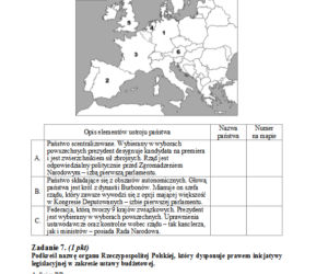 Matura 2013, WOS, poziom rozszerzony
