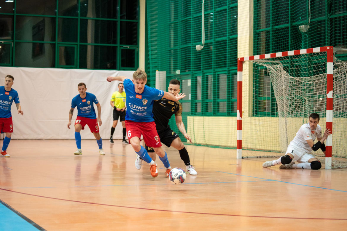 FOGO Futsal Ekstraklasa: KS Constract Lubawa - Piast Gliwice 1:2