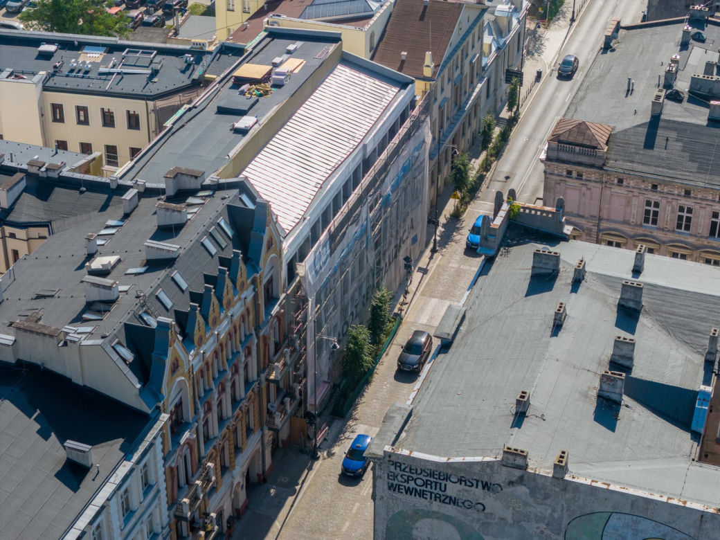 Modernizacja kamienicy przy ul. Sienkiewicza 22 w Łodzi