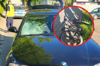Koszmar na drodze! 7-latek na rowerze wpadł pod koła BMW. Dziecko trafiło do szpitala