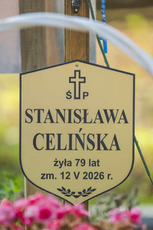 Stanisława Celińska - grób