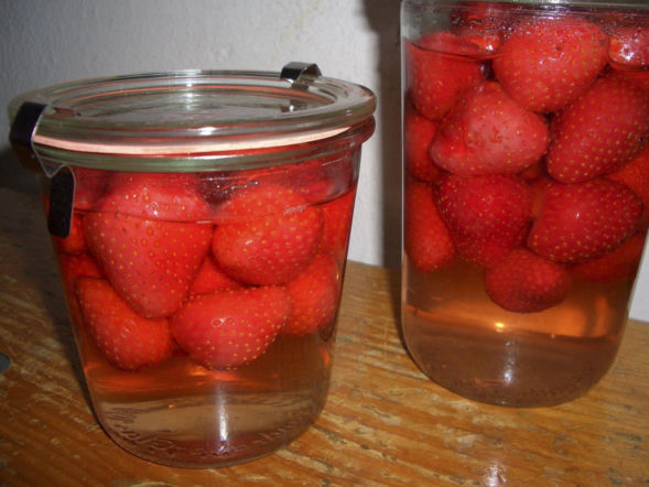 Kompot z truskawek