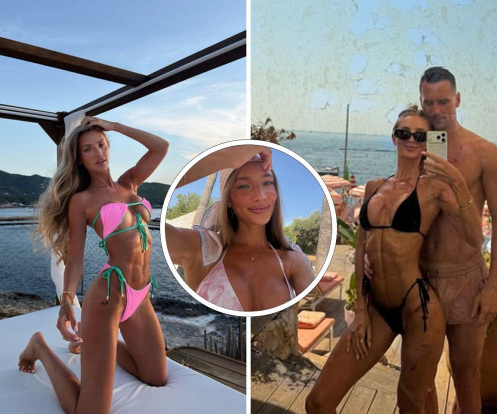 Partnerka Milika błyszczy w bikini. Nie wstydzi się swojej figury