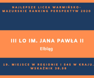 Perspektywy 2020. Najlepsze licea w województwie warmińsko-mazurskim. Zobacz RANKING TOP 20!
