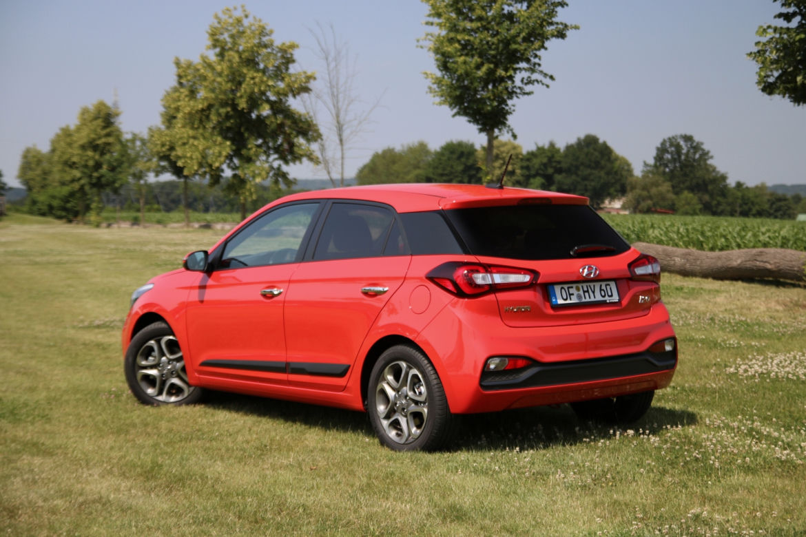 Hyundai i20 1.0 T-GDI 120 KM 6MT (lifting 2018) Tomato Red