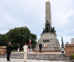 Karol Nawrocki z żoną na historycznych rozmowach na Filipinach