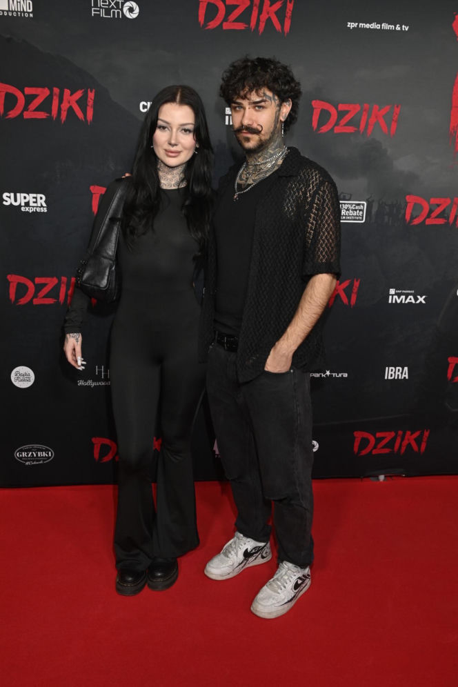 Gwiazdy na przedpremierze filmu "Dziki"