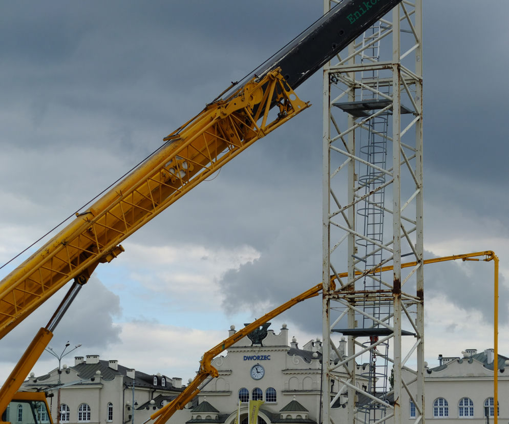 Dworzec wyszedł z ziemi. Największa inwestycja w Lublinie rośnie w oczach