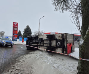 Zderzenie pojazdów w Suchożebrach