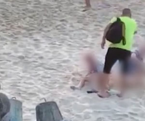 Seks na plaży w Mielnie
