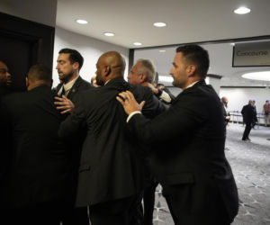 Strzały na kolacji z udziałem Donalda Trumpa