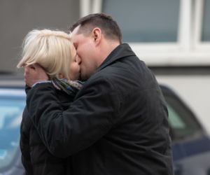 Na Wspólnej odc. 3106. Sławek (Mariusz Słupiński), Tatiana (Olha Bosova)