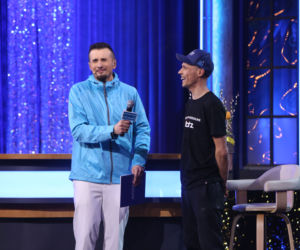 Piotr Żyła w kabarecie