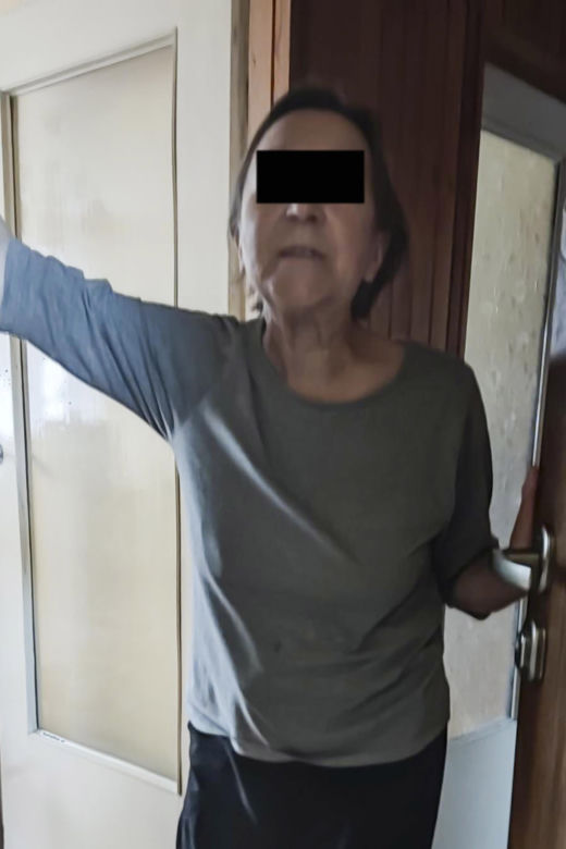 Babcia podpalaczka grasuje na osiedlu