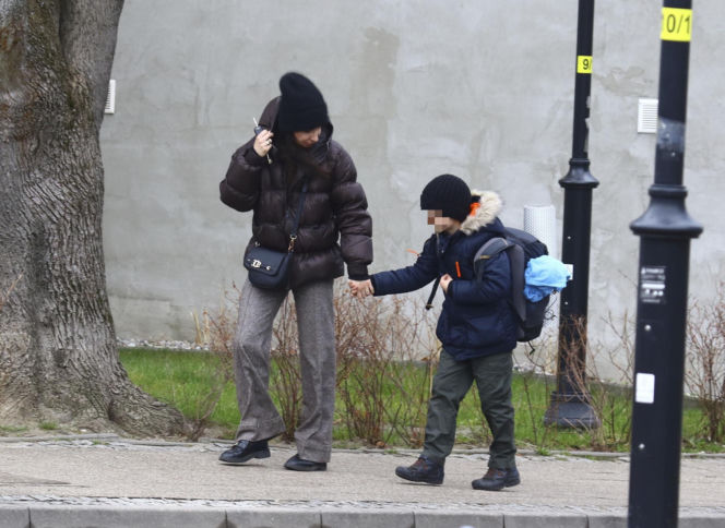 Marta Kaczyńska kupiła synowi obiad w fast foodzie