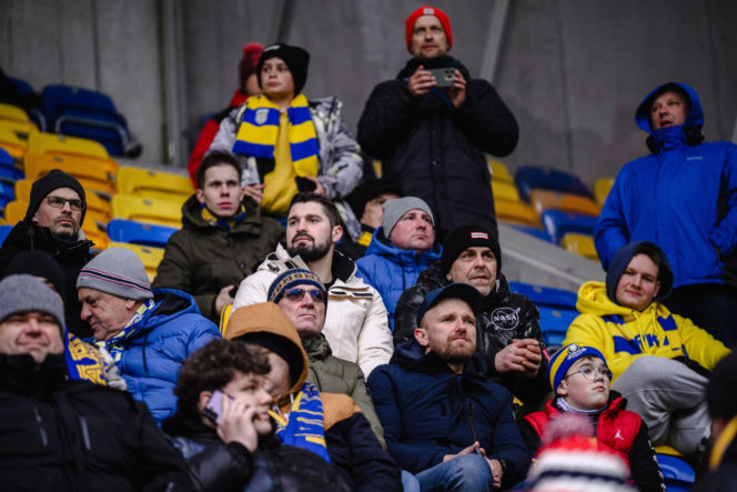 Arka Gdynia - Legia Warszawa: Zdjęcia kibiców z meczu 20. kolejki PKO BP Ekstraklasy