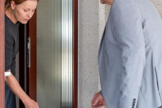 Pierwsza miłość, odcinek 4113: Teresa (Ewa Skibińska), Marek (Maciej Tomaszewski)