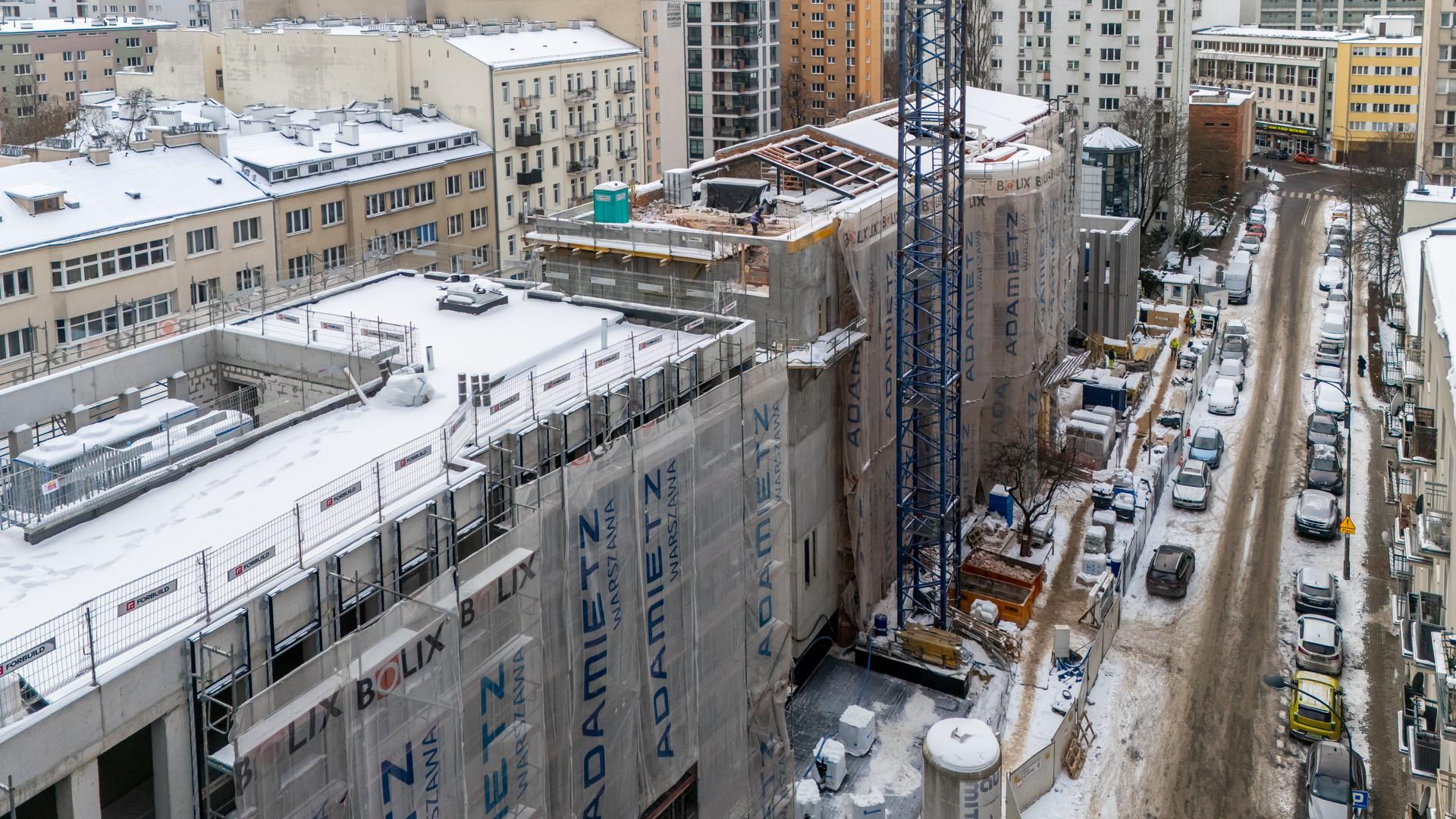 Budowa Muzeum Getta Warszawskiego - nowe zdjęcia! Styczeń 2026 rok