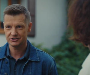 M jak miłość odc. 1906. Paweł (Rafał Mroczek), Marysia (Małgorzata Pieńkowska)