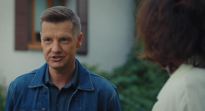 M jak miłość odc. 1906. Paweł (Rafał Mroczek), Marysia (Małgorzata Pieńkowska)