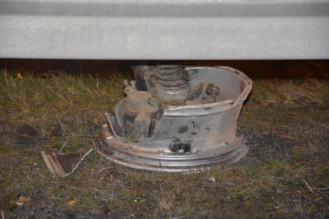 Wypadek koło Kościana