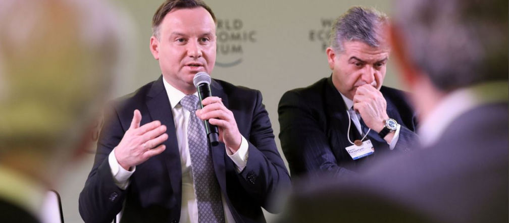 PREZYDENT DUDA W DAVOS